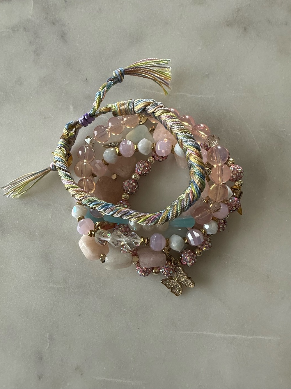 Erimish Pastel Bracelet Stack New